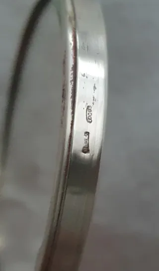 Specchietto Argento Massiccio 800