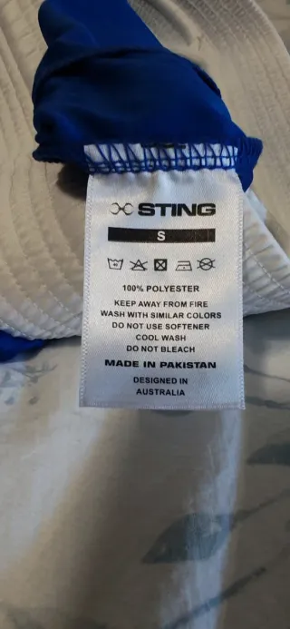 Pantalones Boxeo Amateur Sting Talla S