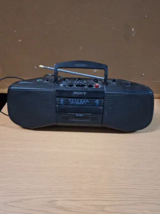 Radio Cassette Sony Negra