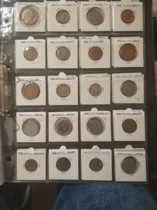 Colección monedas España y extranjeras