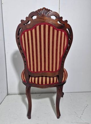 26853 X4 SILLAS / SILLONES DE COMEDOR (TALLADOS)