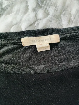 Camiseta Springfield floral manga larga