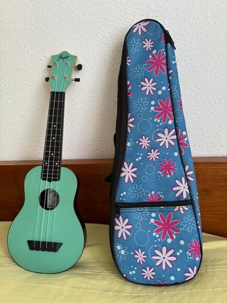 Ukelele soprano Flight verde
