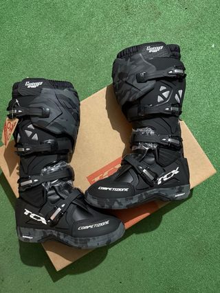 Botas Motocross TCX Competicione Camuflaje