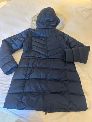 Trenca Norway Azul con Capucha