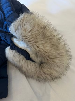 Trenca Norway Azul con Capucha