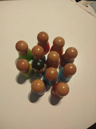 Figuras de madera para juegos