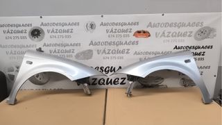 Aletas delanteras+Guías y soportes Seat León II