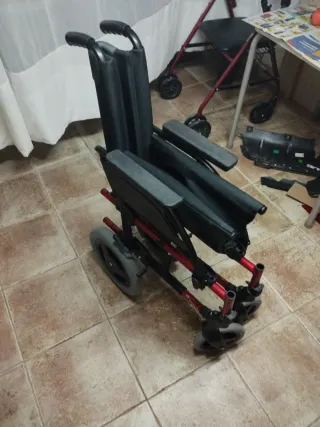 Silla ruedas enfermo