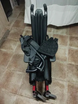 Silla ruedas enfermo