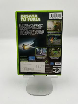 Xbox Hulk Videojuego