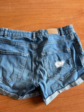 Pantalón vaquero corto Mayoral niña talla 14