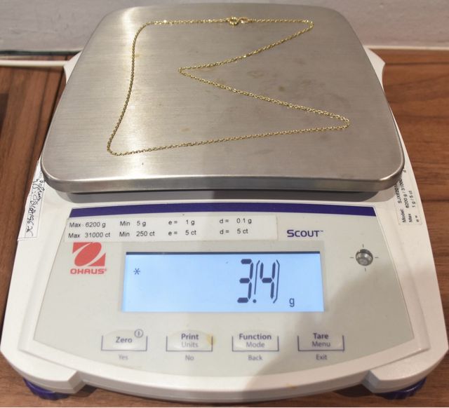 CADENA DE ORO 18K/3.4Kg