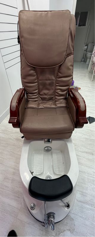 Silla pedicura profesional con masajes