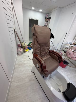 Silla pedicura profesional con masajes
