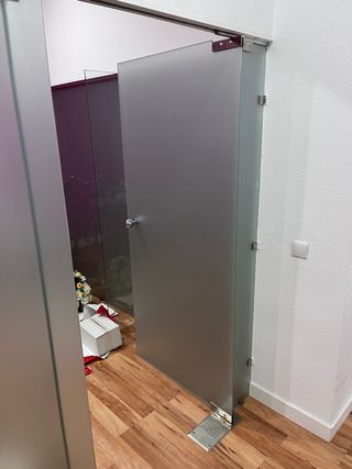 Puertas de cristal y mamparas