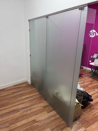 Puertas de cristal y mamparas