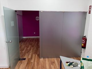 Puertas de cristal y mamparas