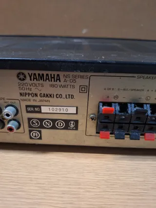 Amplificador Yamaha A-30 Negro