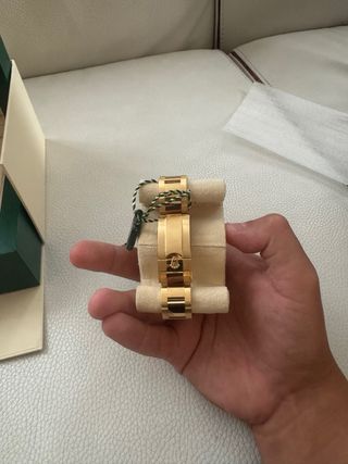 Rolex Yachtmaster Oro y Azul