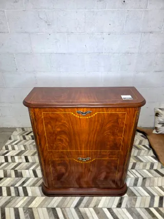 Zapatero clásico 2 cajones madera