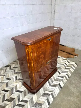 Zapatero clásico 2 cajones madera