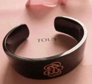 Pulsera Tous Rubric Oro Rosa 18k sobre Plata, Nuev