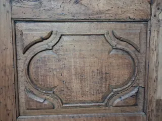 Puertas antiguas de madera tallada