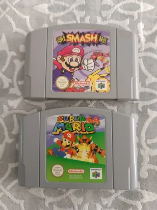 Juegos Nintendo 64: Super Smash Bros y Mario 64