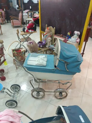 Cochecito de bebé vintage años 60