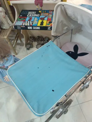 Cochecito de bebé vintage años 60