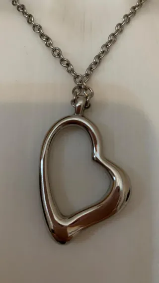Collana Morellato Cuore Acciaio Argento