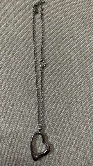 Collana Morellato Cuore Acciaio Argento