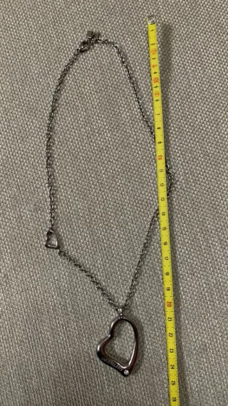 Collana Morellato Cuore Acciaio Argento