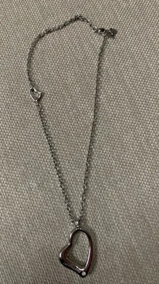Collana Morellato Cuore Acciaio Argento