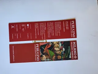 Segnalibro Perugino L'adorazione dei Magi Milano