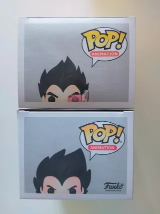 Funko Pop Vegeta 10 y 614 Dragon Ball Z