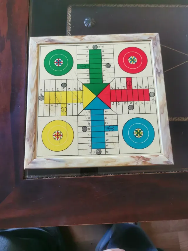 Juego de la Oca antiguo tablero