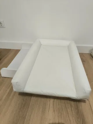Cambiador bebé blanco