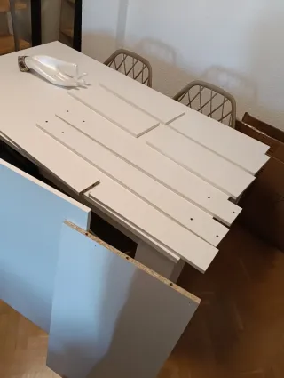 Mesa de centro blanca, leer anuncio! URGENTE!