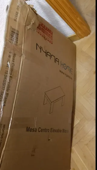 Mesa de centro blanca, leer anuncio! URGENTE!