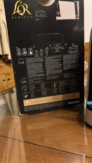 Cafetera LOR Barista Philips Satin Blanc