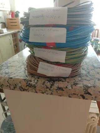 41 metros cable H07Z1-K 1,5 mm