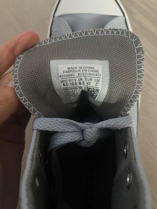 Zapatillas Converse grises T42 sin estrenar