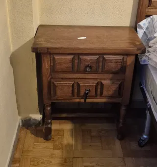 Conjunto 7 Muebles Rústicos Madera