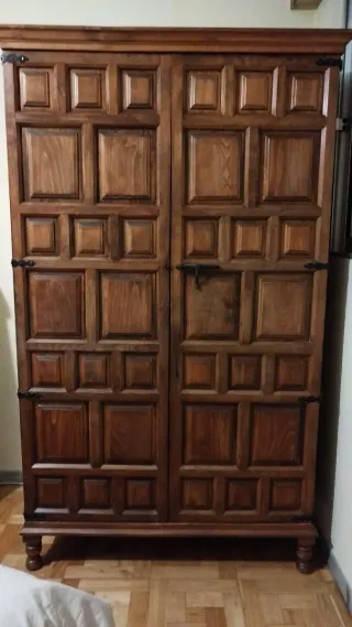Conjunto 7 Muebles Rústicos Madera