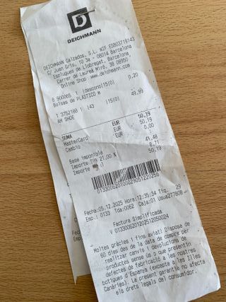 Botines de cuero marrón talla 43