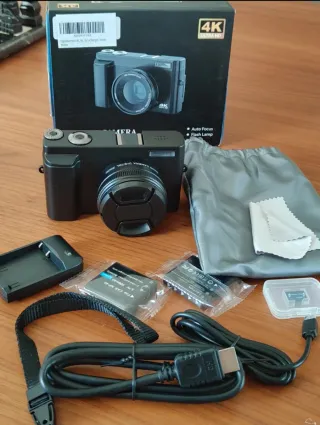 Fotocamera Digitale Compatta 4K 48MP Zoom 16X New