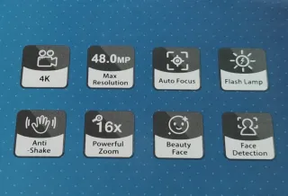 Fotocamera Digitale Compatta 4K 48MP Zoom 16X New