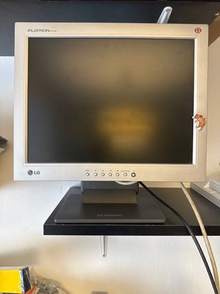 Monitor de ordenador LG Flatron L1510S Plata/Negro